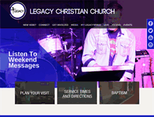 Tablet Screenshot of legacywired.com